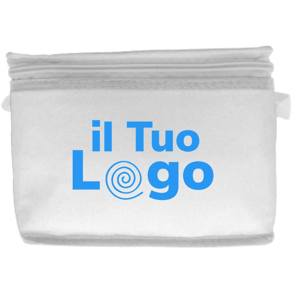 Borsa frigo per 6 lattine colorata - personalizzabile con logo