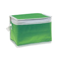 Borsa frigo per 6 lattine colorata verde - personalizzabile con logo