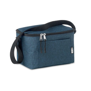 Borsa frigo per lattine blu - personalizzabile con logo