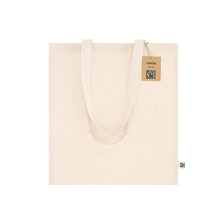 Borsa Ginter Fairtrade natural - personalizzabile con logo