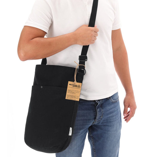 Borsa Harkal nero - personalizzabile con logo