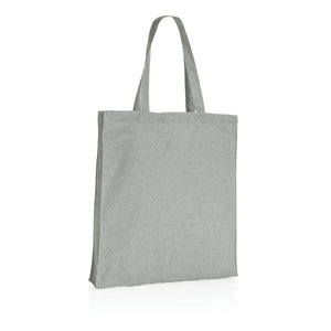 Borsa Impact AWARE™ in cotone riciclato 145 g con soffietto - personalizzabile con logo