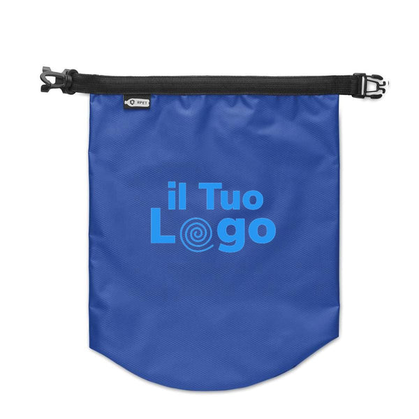 Borsa impermeabile 210T RPET 5L - personalizzabile con logo