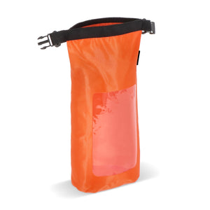 Borsa impermeabile Ripstop da 2 litri per cellulare – IPX6 Arancione - personalizzabile con logo