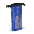 Borsa impermeabile Ripstop da 2 litri per cellulare – IPX6 blu navy - personalizzabile con logo