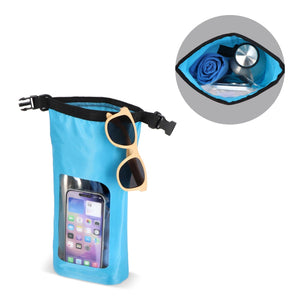 Borsa impermeabile Ripstop da 2 litri per cellulare – IPX6 - personalizzabile con logo