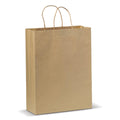 Borsa in carta - Grande 120g/m² marrone - personalizzabile con logo