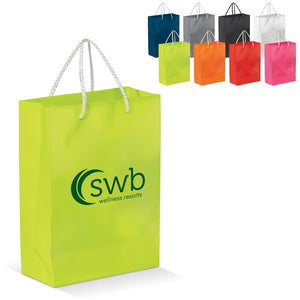 Borsa in carta Grande - personalizzabile con logo
