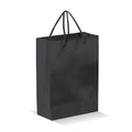 Borsa in carta Grande Nero - personalizzabile con logo