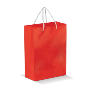 Borsa in carta Grande Rosso - personalizzabile con logo