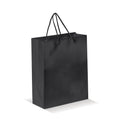 Borsa in carta Media Nero - personalizzabile con logo