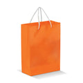 Borsa in carta Piccola Arancione - personalizzabile con logo