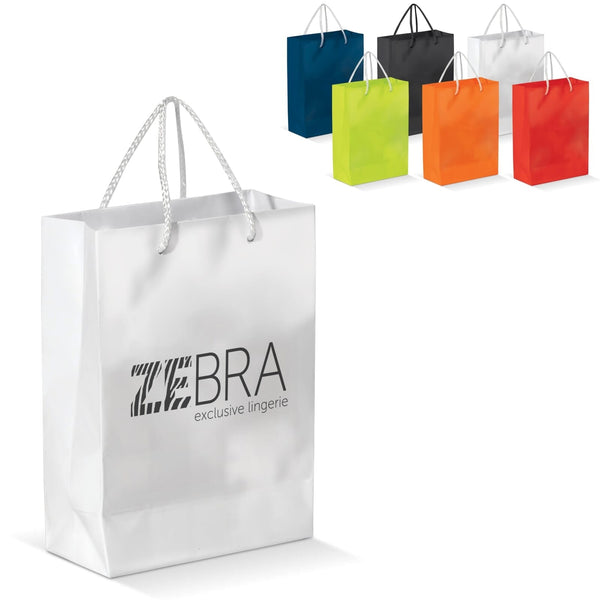 Borsa in carta Piccola - personalizzabile con logo