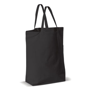 Borsa in cotone 250g/m² Nero - personalizzabile con logo