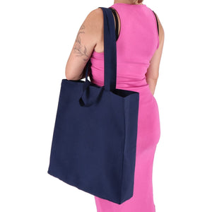 Borsa in cotone OEKO-TEX® 38 x 10 x 42 cm 140g/m² - personalizzabile con logo