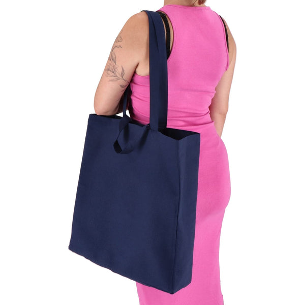 Borsa in cotone OEKO-TEX® 38 x 10 x 42 cm 140g/m² - personalizzabile con logo