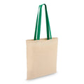 Borsa in cotone OEKO-TEX® 38 x 42 cm 140g/m² Verde - personalizzabile con logo