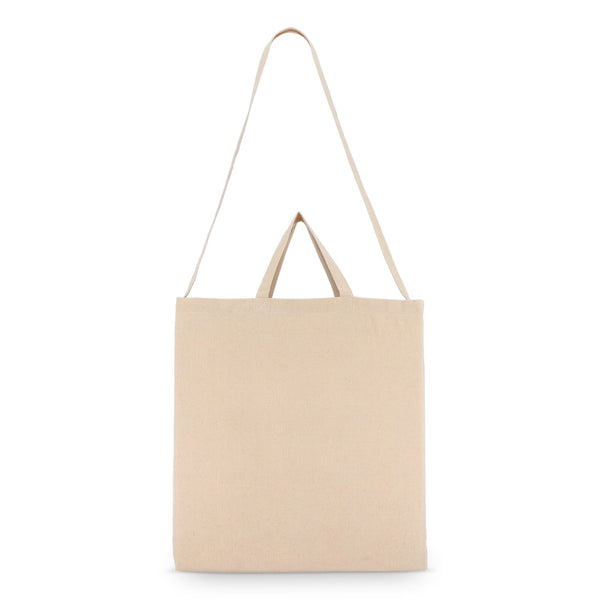 Borsa in cotone OEKO-TEX® 40 x 13 x 44 cm 220g/m² beige - personalizzabile con logo