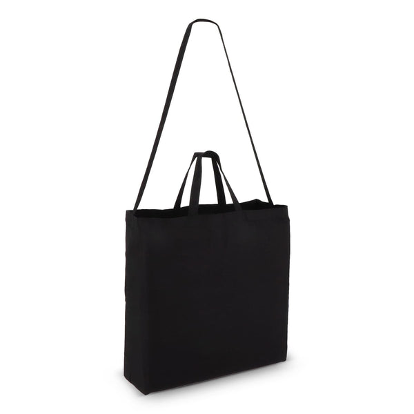Borsa in cotone OEKO-TEX® 40 x 13 x 44 cm 220g/m² Nero - personalizzabile con logo