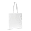 Borsa in cotone organico colore lungo 140g/m² 38x42 cm Bianco - personalizzabile con logo