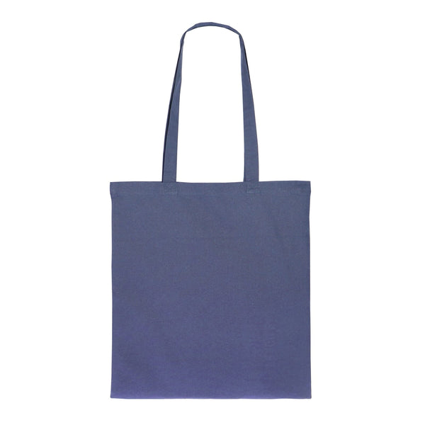 Borsa in cotone organico colore lungo 140g/m² 38x42 cm - personalizzabile con logo