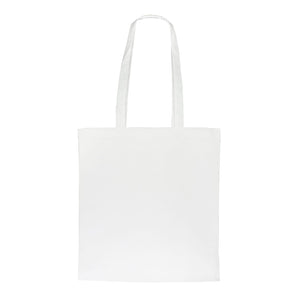 Borsa in cotone organico colore lungo 140g/m² 38x42 cm - personalizzabile con logo