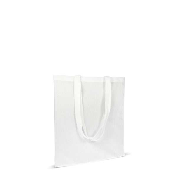 Borsa in cotone organico colore lungo 140g/m² 38x42 cm - personalizzabile con logo