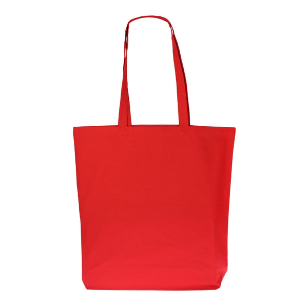 Borsa in cotone organico colore lungo 270g/m² 42x12x43 cm - personalizzabile con logo