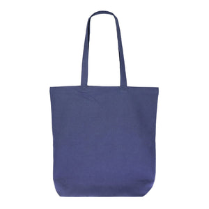 Borsa in cotone organico colore lungo 270g/m² 42x12x43 cm - personalizzabile con logo