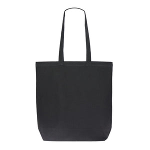 Borsa in cotone organico colore lungo 270g/m² 42x12x43 cm - personalizzabile con logo
