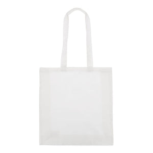 Borsa in cotone riciclato con soffietto 140g/m² 38x10x42cm - personalizzabile con logo