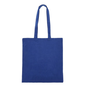 Borsa in cotone riciclato con soffietto 140g/m² 38x10x42cm - personalizzabile con logo