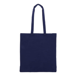 Borsa in cotone riciclato con soffietto 140g/m² 38x10x42cm - personalizzabile con logo