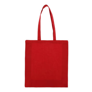 Borsa in cotone riciclato con soffietto 140g/m² 38x10x42cm - personalizzabile con logo