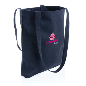 Borsa in cotone riciclato Impact Aware™ - personalizzabile con logo