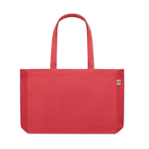 Borsa in tela riciclata 280 g colorata - personalizzabile con logo