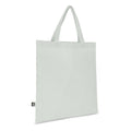 Borsa in TNT RPET con manici corti 38x42 cm 75g/m² Bianco - personalizzabile con logo