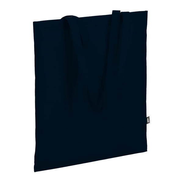 Borsa in TNT RPET con manici lunghi 38x42cm 75g/m² - personalizzabile con logo