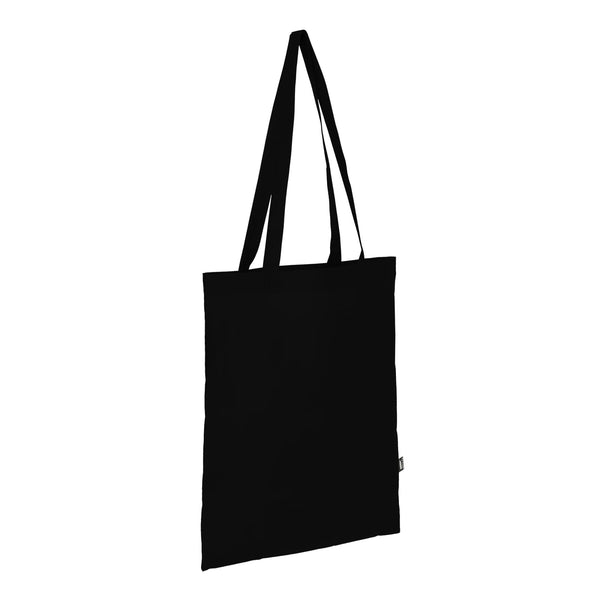 Borsa in TNT RPET con manici lunghi 38x42cm 75g/m² - personalizzabile con logo