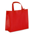 Borsa in TNT RPET laminato 40 x 16 x 35 cm 105g/m² Rosso - personalizzabile con logo