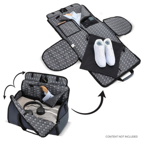 Borsa InSideOut Carry Smart con sacca porta scarpe - personalizzabile con logo