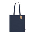 Borsa Jamal Fairtrade blu navy - personalizzabile con logo