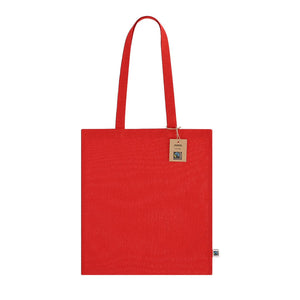 Borsa Jamal Fairtrade rosso - personalizzabile con logo