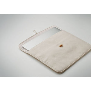 Borsa laptop 15 pollici in cotone - personalizzabile con logo