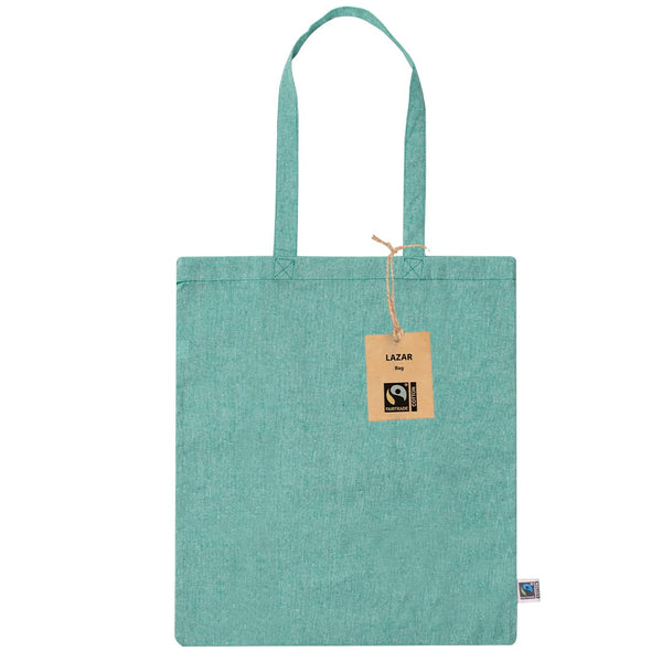 Borsa Lazar verde - personalizzabile con logo