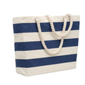 Borsa mare in cotone 220 gr/m² Blu - personalizzabile con logo