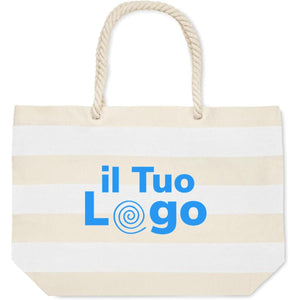 Borsa mare in cotone 220 gr/m² - personalizzabile con logo