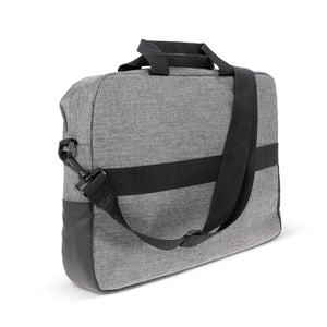 Borsa messenger per computer portatile Addison 8L Grigio - personalizzabile con logo