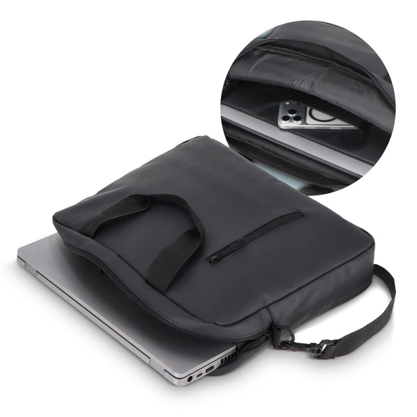 Borsa messenger per laptop PU SoMa 28 x 38 x 5 cm - personalizzabile con logo