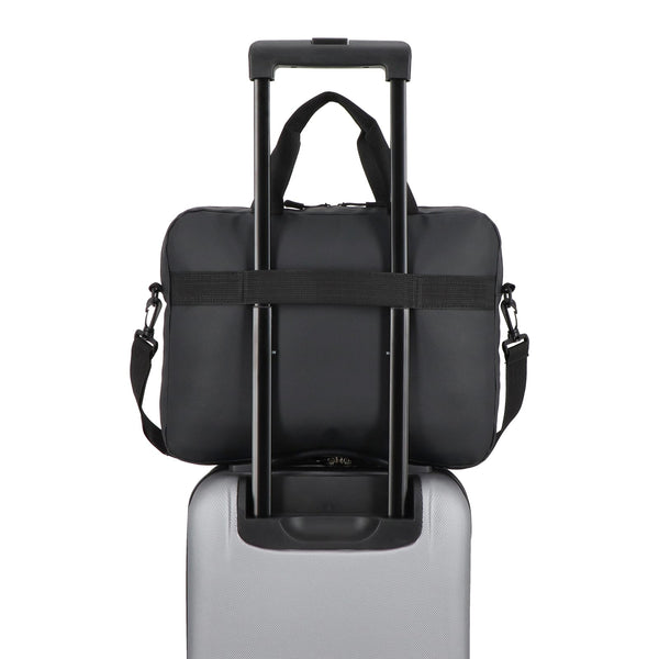 Borsa messenger per laptop PU SoMa 28 x 38 x 5 cm - personalizzabile con logo